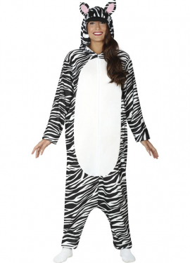 Wide Zebra costume for men