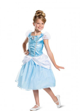 Fato Disney Deluxe Cinderela para meninas