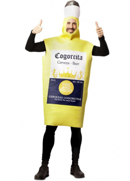 Fato de cerveja Cogorcita para adulto