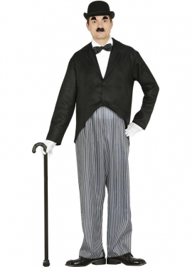 Fato de Charlie Chaplin para homem adulto