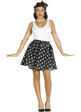 Fantasia feminina pin up dos anos 50