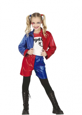 Fato de menina rebelde glamourosa para menina