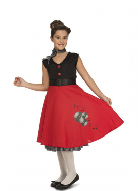 50-60 Fato de Ye-Ye para menina