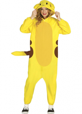 Electric Chinchilla Costume for Adults