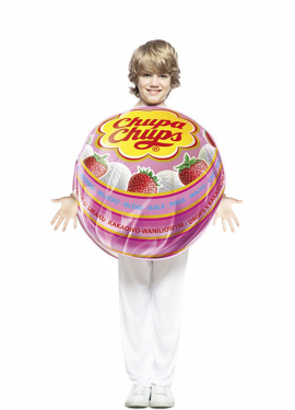 Fato de Chupa Chups para criança