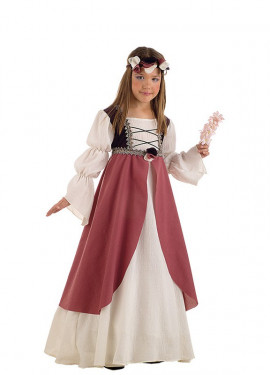 Fato de Clarissa medieval para menina