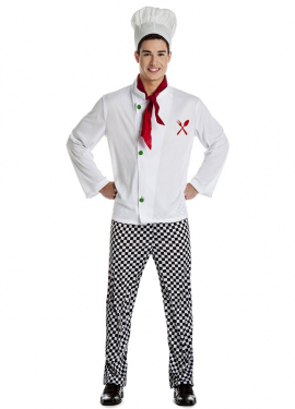 Chef Cook Costume for Men