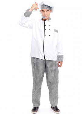Chef costume for men