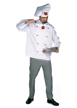 Tomatoes chef costume for men