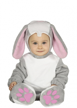 Fato de coelho para bebé