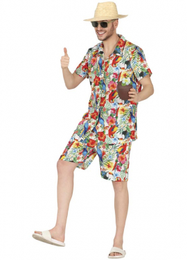 Traje de turista caribenho para homem