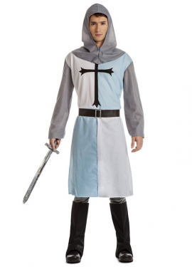 Blue Crusader costume for men