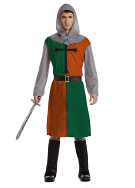 Green Crusader costume for men
