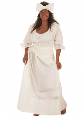 Fato de Cuban Bege para mulher