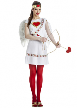 Fato de Cupido para mulher