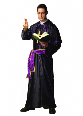 Fato de monsenhor Cura para homem