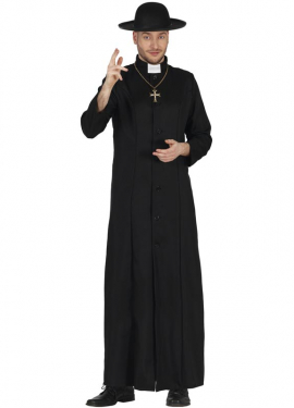 Fato de pároco para homem