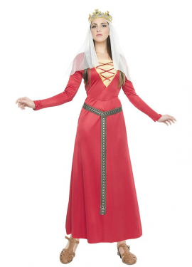 Medieval Lady costume for women