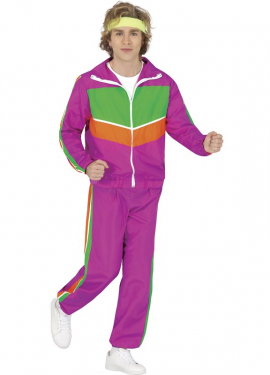 Eighties Athlete Costume for Men