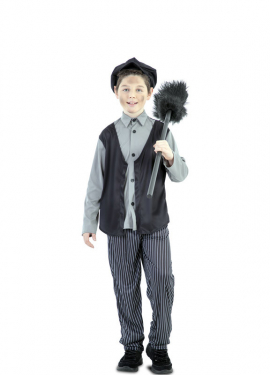 Fato de limpador de chaminés para menino