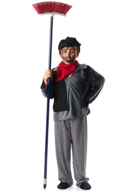 Fato de limpa-chaminés para criança