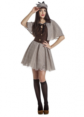 Detective costume for women