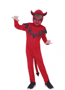 Fato de Red Devil para menino