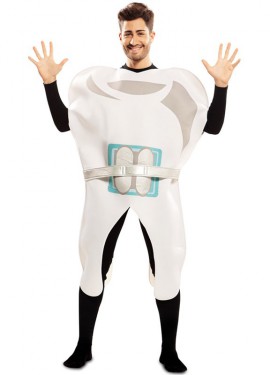 Fato de dente com aparelho para adultos