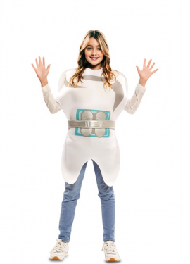 Fato de dente com aparelho para crianças