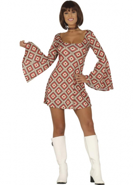 70's Diamond Disco Costume for Women