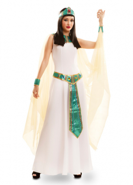 Fato de Cleópatra egípcia para mulher