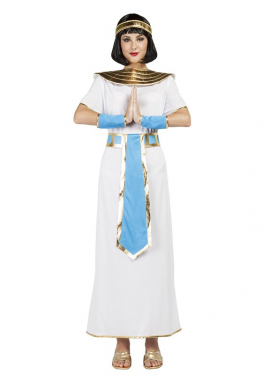 Fato de Cleópatra egípcia para mulher