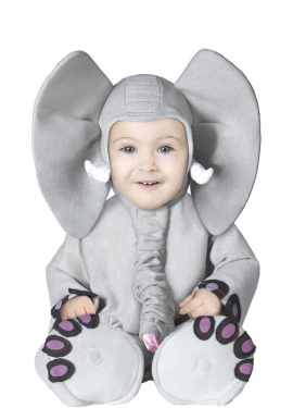 Fato de elefante para bebé