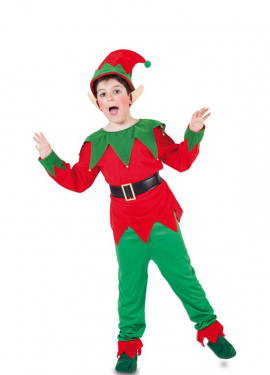 Fato de duende com orelhas para criança