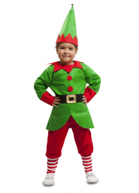 Fato de duende de Natal para crianças