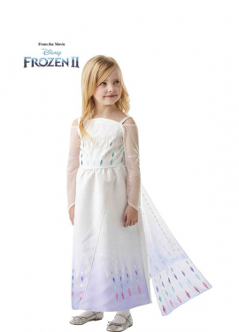 Fato de Elsa Epilogue Frozen 2 para uma menina