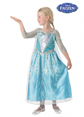 Fato de Elsa Premium para menina