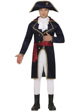 Fato de imperador Napoleão Bonaparte para homem