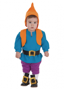 Blue Fairy Tale Dwarf Costume for Baby