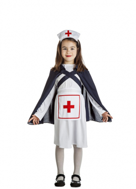 Fato de Enfermeira do exército IIGM para menina