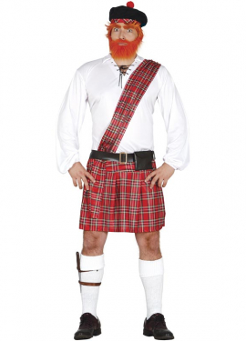 Fato de escocês para homem