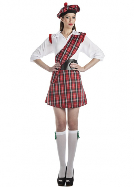 Fato de escocês para mulher