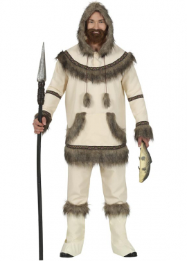 White Eskimo costume for men