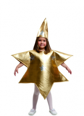 Fato de Estrela Dourada para crianças