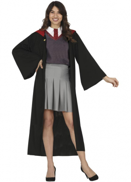 Red Magic Student Costume for women
