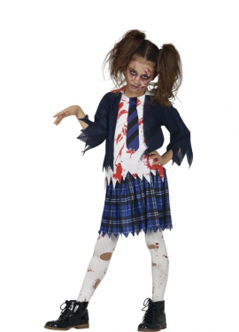 Fato de estudante do colégio zumbi para uma garota