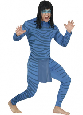 Blue Feline Costume for Men