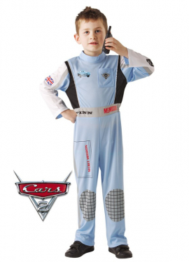 Cars 2 Finn Mcmissile Classic Costume for Boys