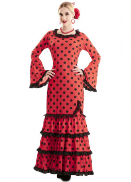 Red Flamenco costume for women