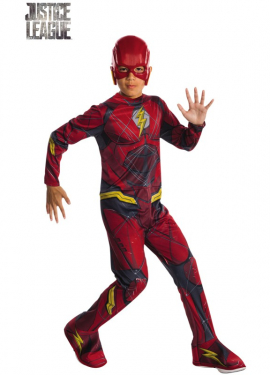 Fato de Flash Justice League para menino